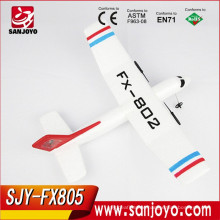 Newest toys 2.4G Foam RC Glider popular RC sailplane with remote control Model Airplane SJY-FX805